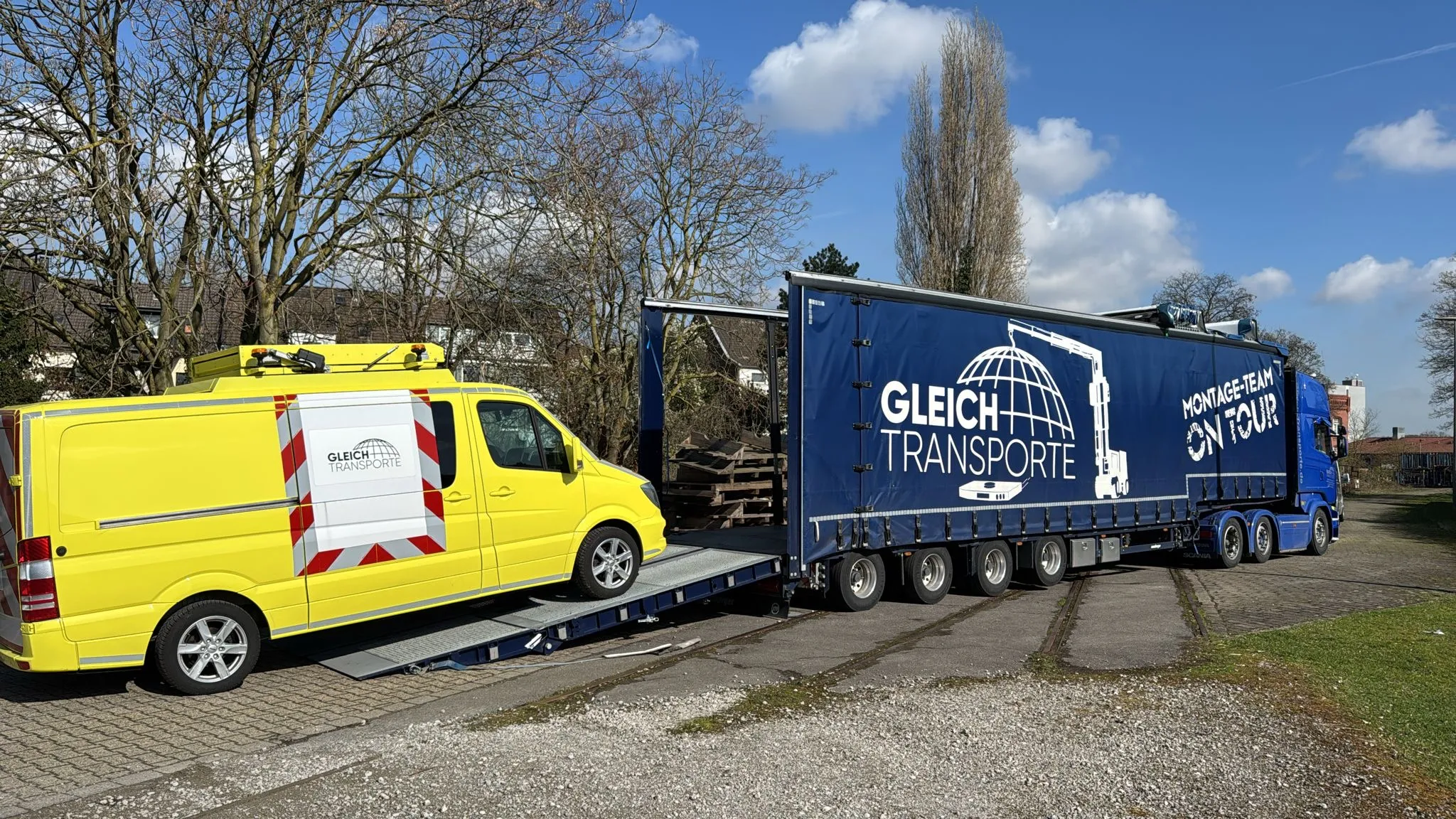 Genehmigungen und Begleitung für Ihren Schwertransport