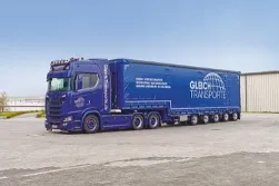 Planensemi 53to – bis 5,00 m Breite